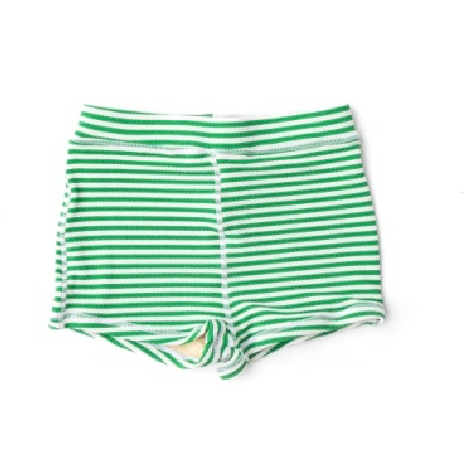 Girls Ribbed Swim Shorts