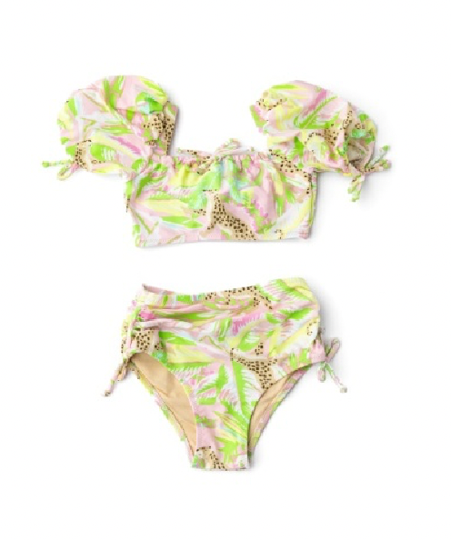 Cinched High Waisted Bikini