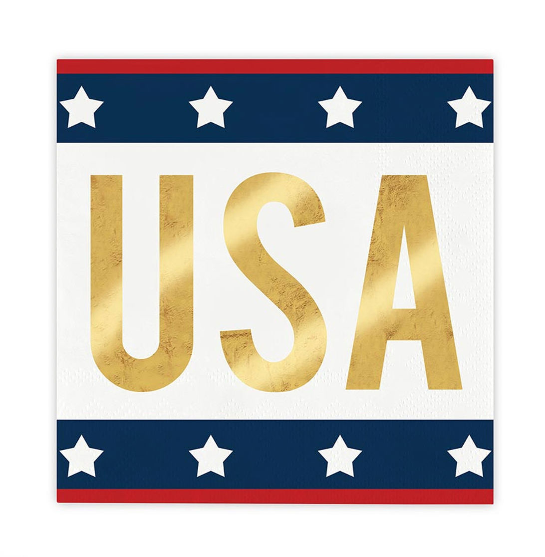 Celebrate USA Square Napkins