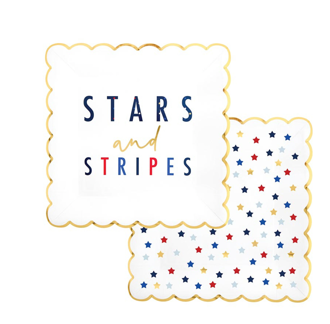 Celebrate USA Paper Plates