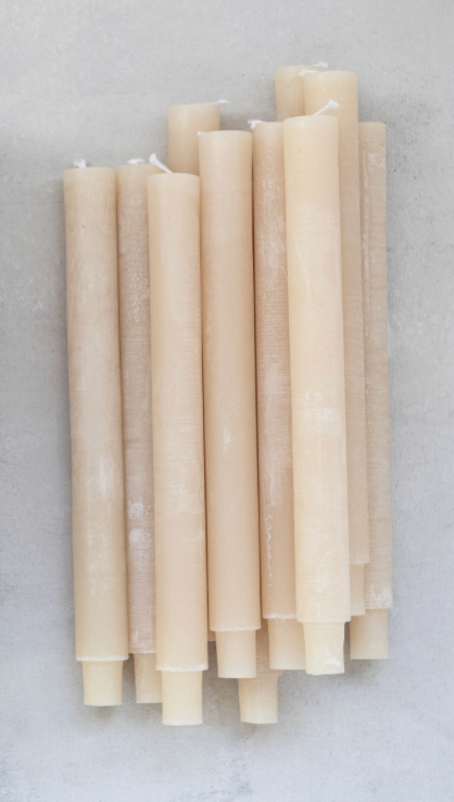 Unscented Taper Candles
