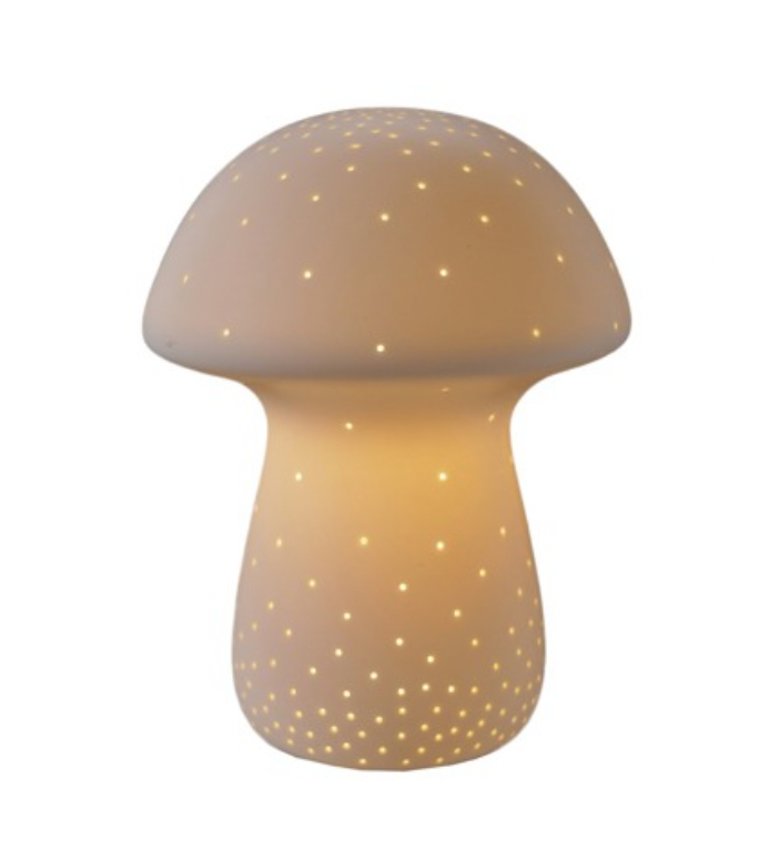Mushroom Stoneware Table Lamp