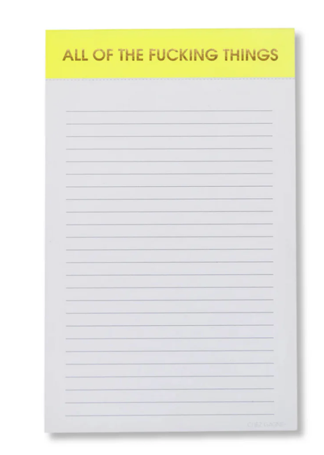 Chez Gagne Phrase Notepads
