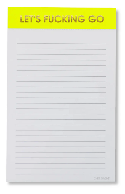Chez Gagne Phrase Notepads