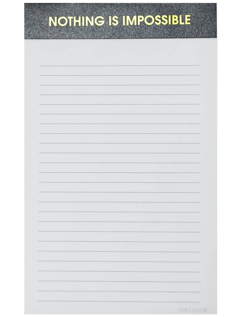 Chez Gagne Phrase Notepads