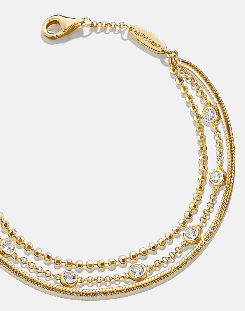 Skye Gold Layered Bracelet