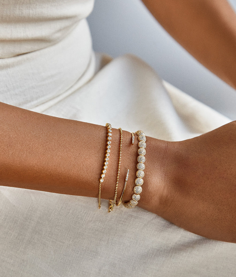 Rima Gold Cuff Bracelet