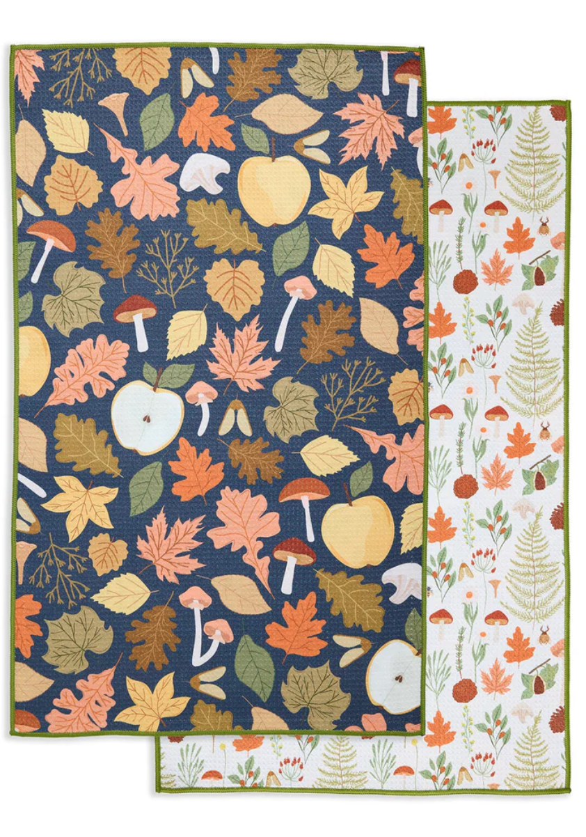 Holiday Printed Microfiber Dishtowels