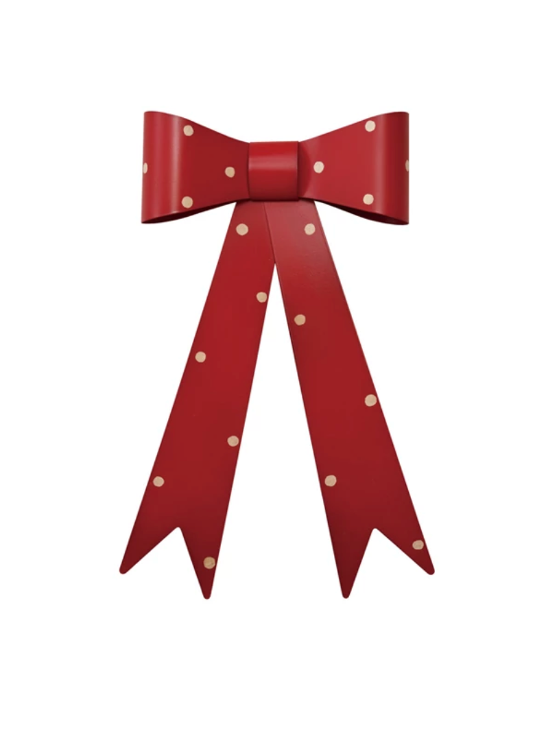 Metal Bow Wall Decor