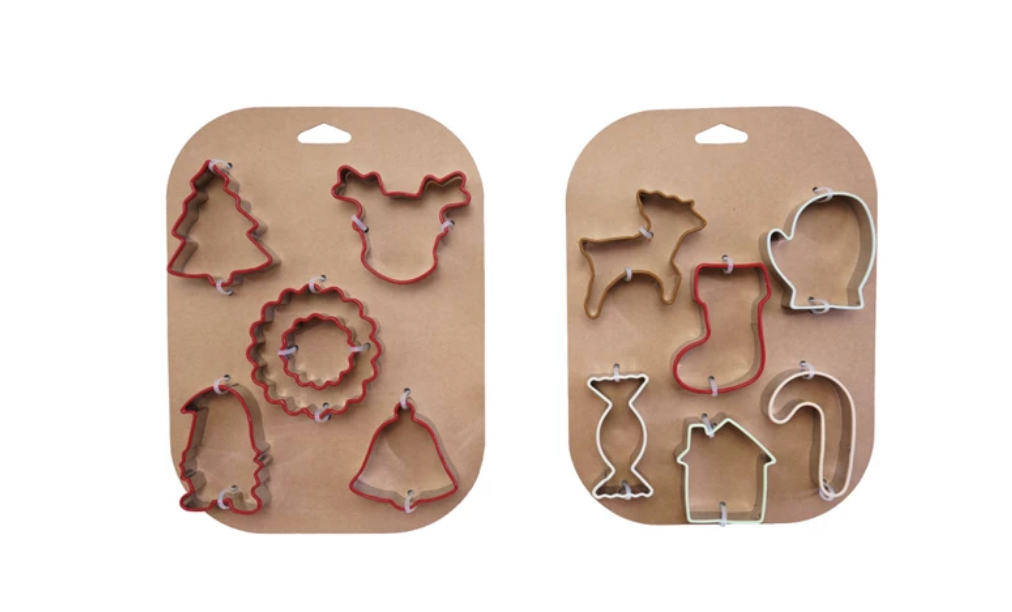 Stainless Steel Holiday Cookie Cutters