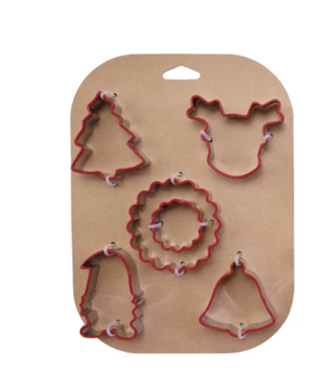 Stainless Steel Holiday Cookie Cutters