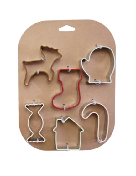 Stainless Steel Holiday Cookie Cutters