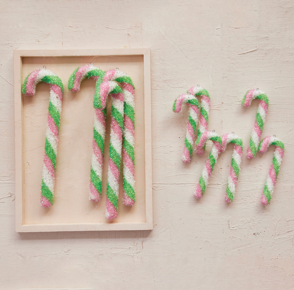 Foam Candy Cane Ornaments