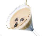 Glass Cocktail Ornament