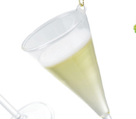 Glass Cocktail Ornament