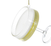 Glass Cocktail Ornament