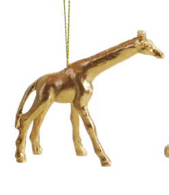 Resin Safari Animal Ornaments