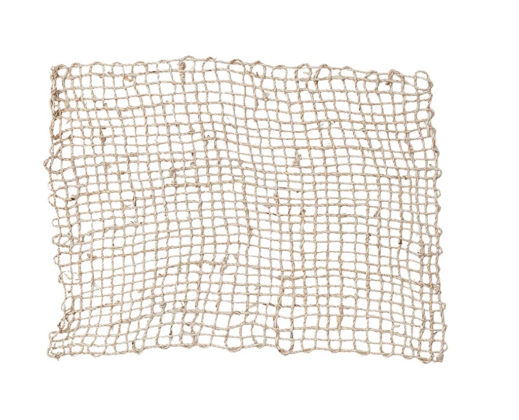 Hand-Woven Banana Leaf Placemat in Natural