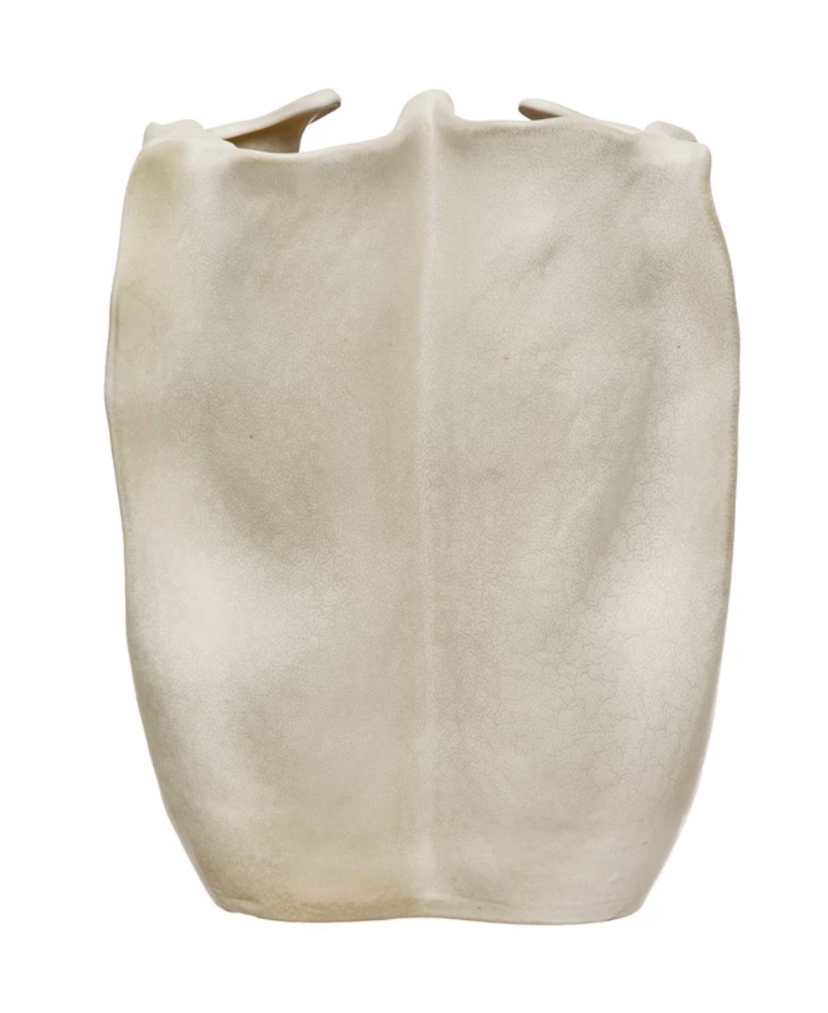 Stoneware Organic Shaped Vase