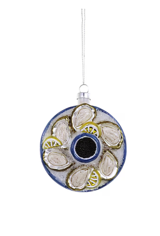 Cody Foster Plated Oyster Ornament