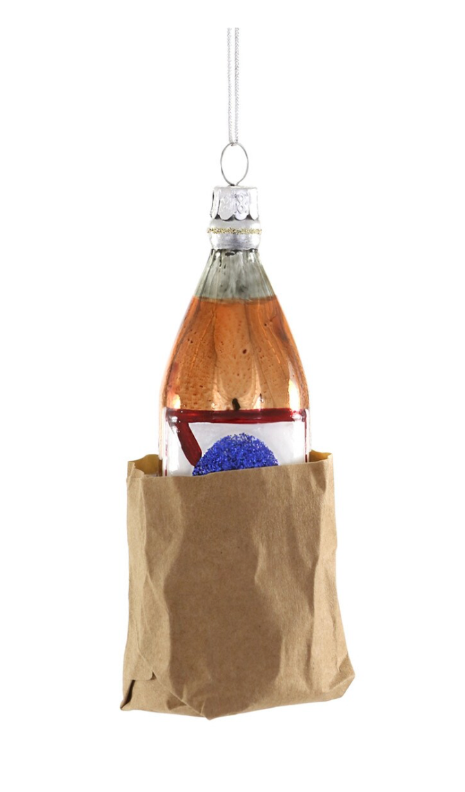Cody Foster Beer in a Bag Ornament