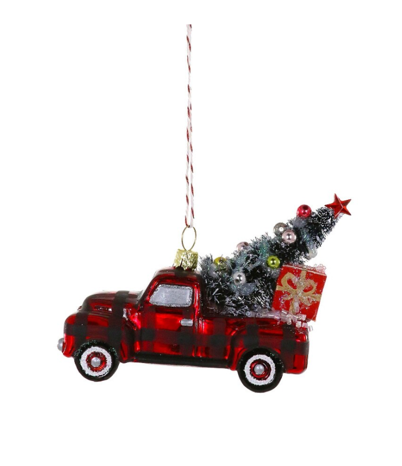 Cody Foster Buffalo Plaid Truck