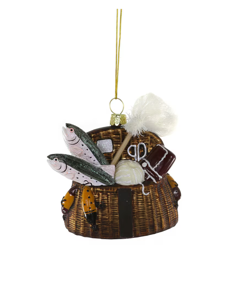 Cody Foster Vintage Fishing Reel Ornament