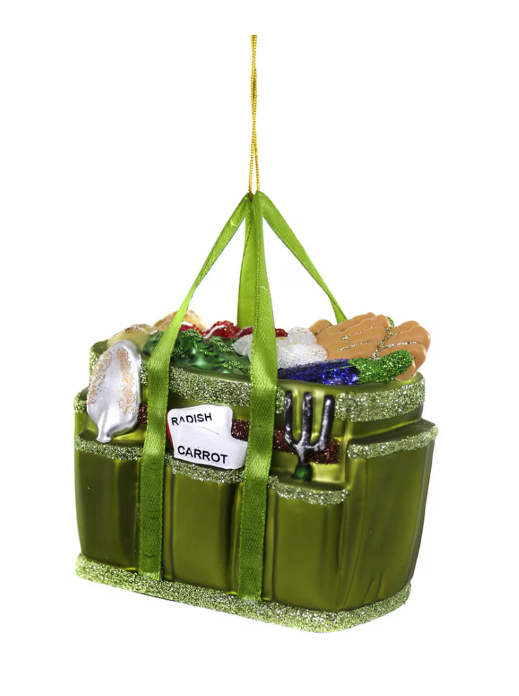 Cody Foster Gardener's Tote Ornament