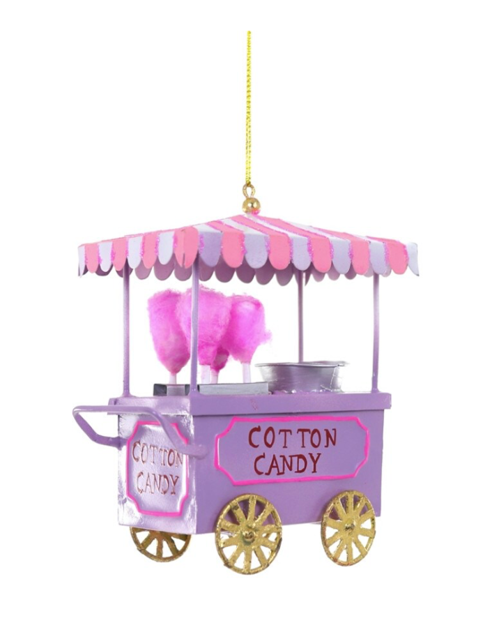 Cody Foster Cotton Candy Cart Ornament