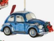 Bug + Bus with Skis Ornament