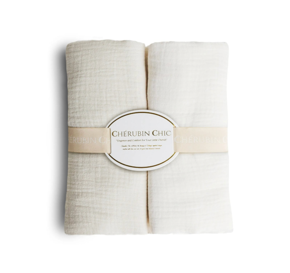 Baby Bamboo Muslin Swaddle Blankets