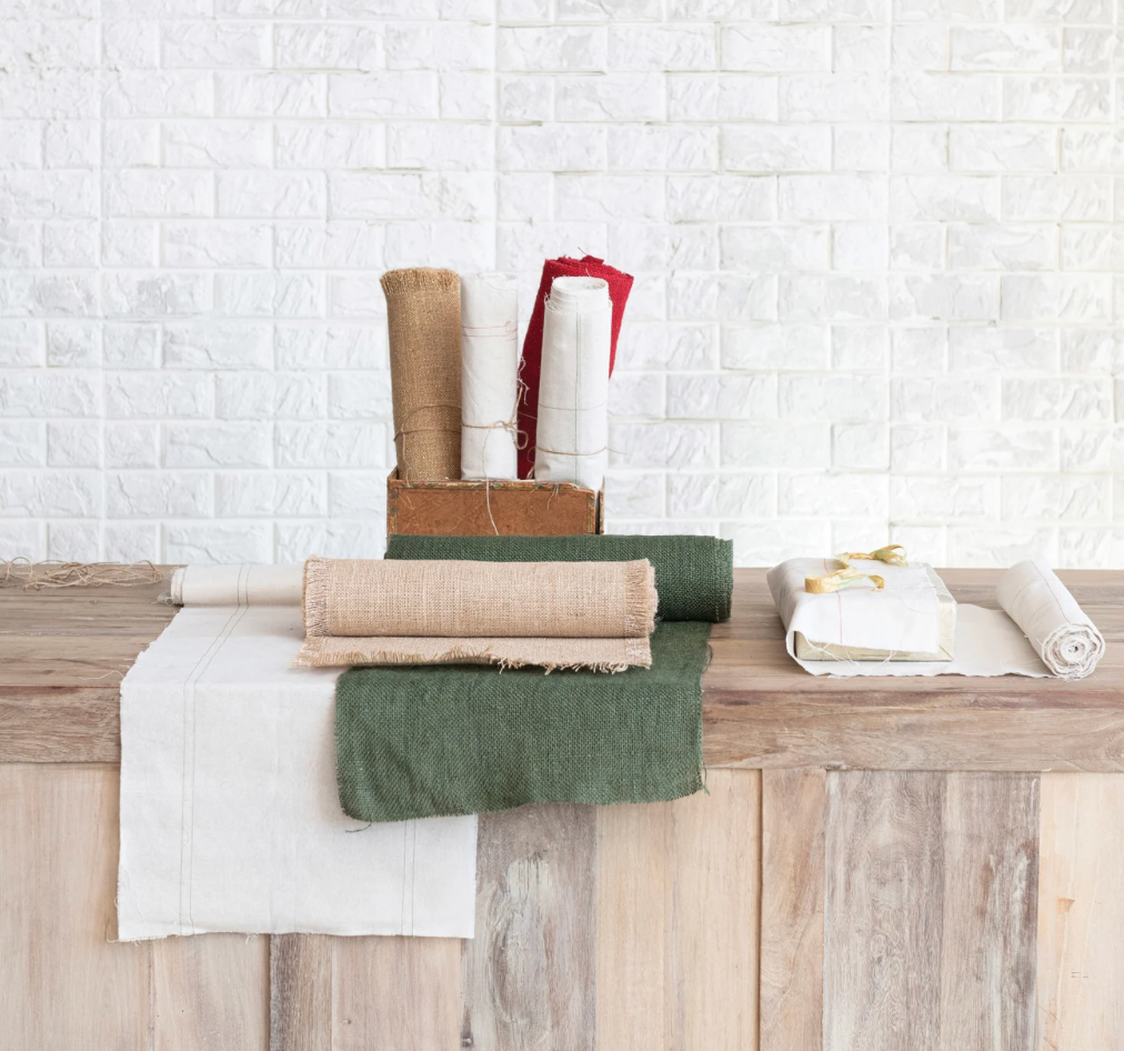 6 Yard Woven Torn Fabric Roll