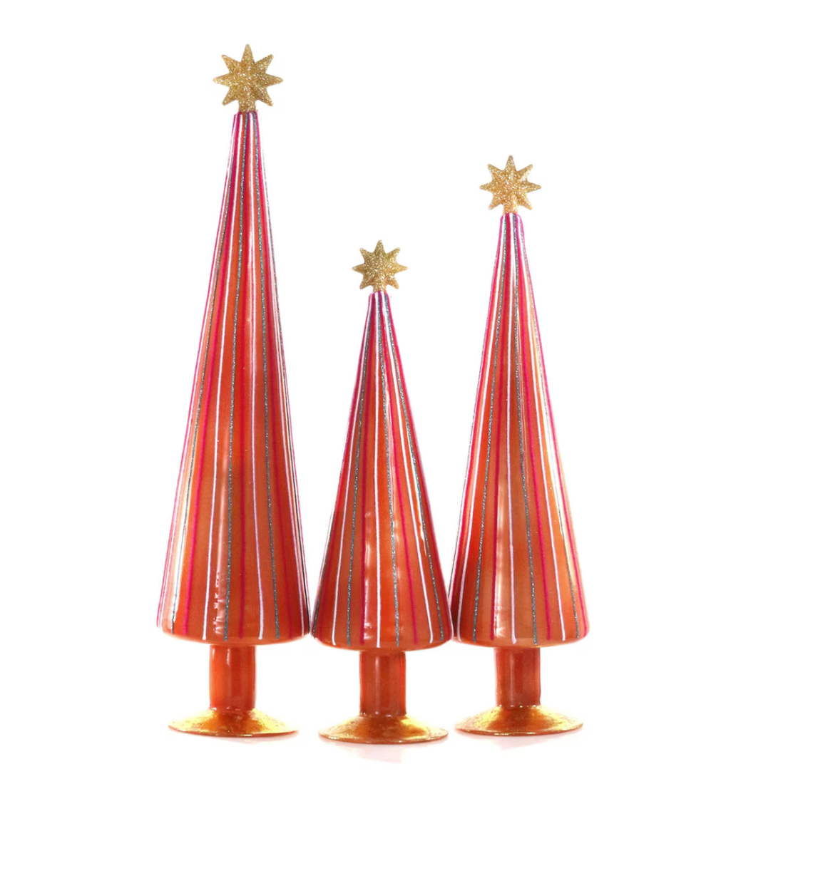 Cody Foster Flocked Stripe Trees