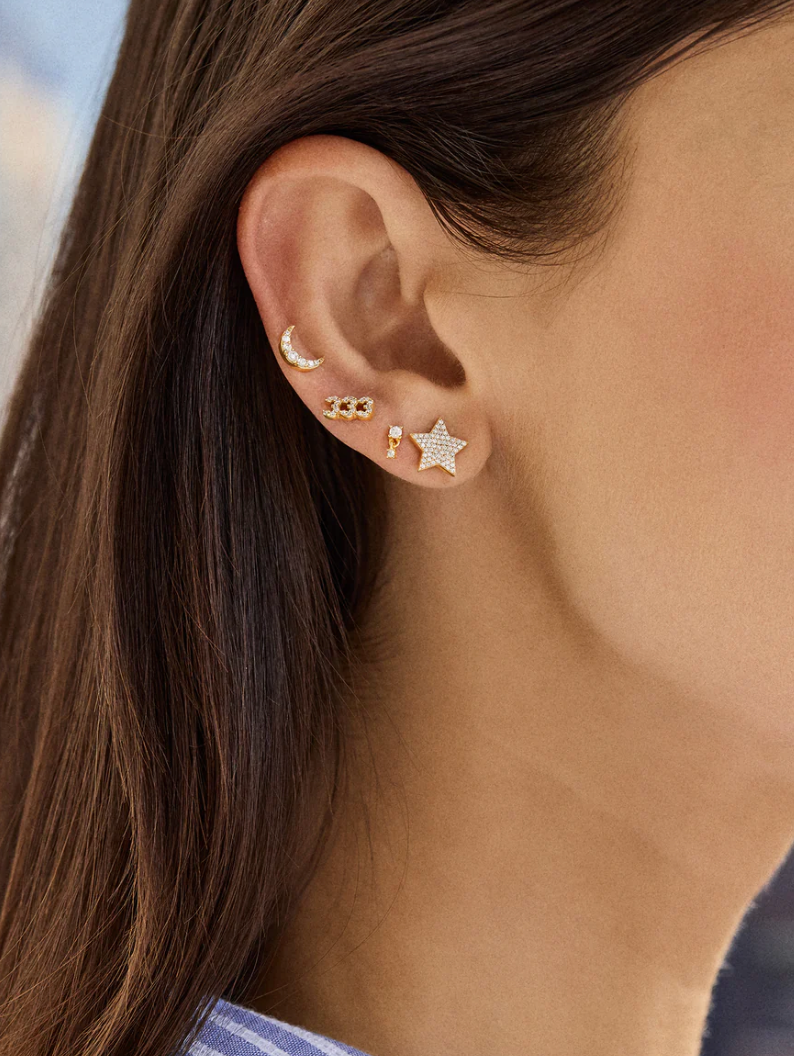 BaubleBar 18K Gold Fill Studs