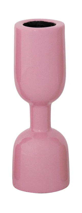 Enamled Aluminum Taper Candle Holders