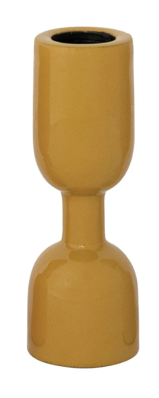 Enamled Aluminum Taper Candle Holders