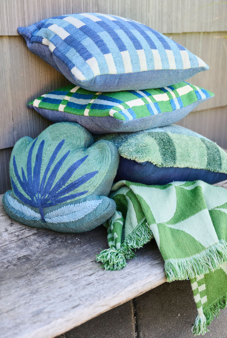 Woven Fabric Indoor/Outdoor Pillow