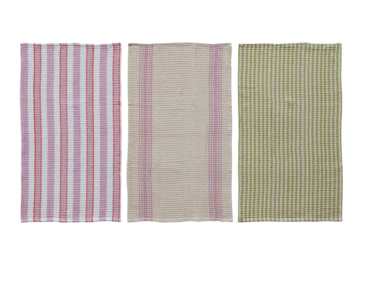 Cotton Waffle Weave Dish Towels