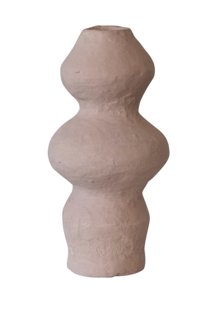 Decorative Handmade Paper Mache Vase