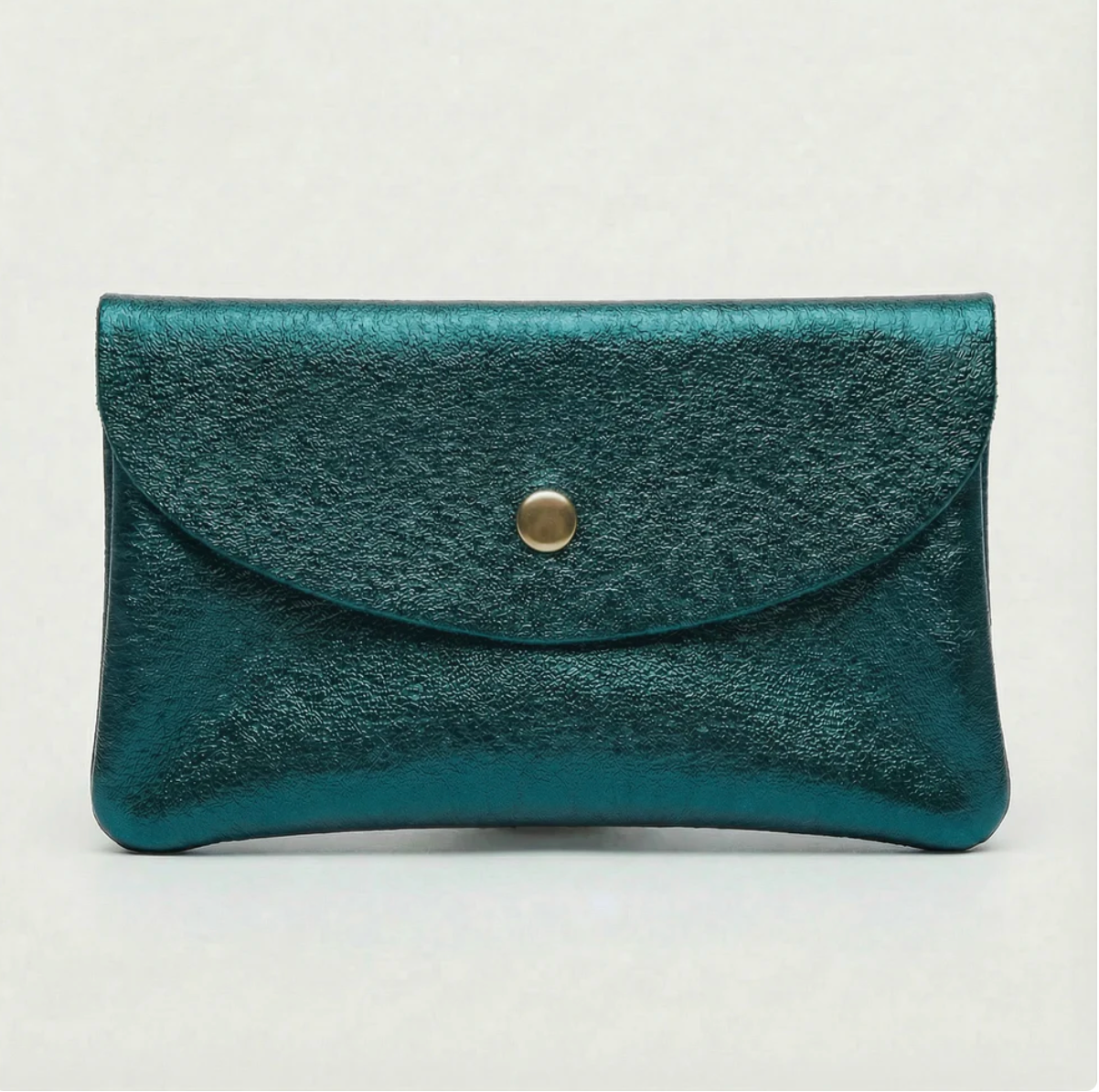 Metallic Leather Wallet