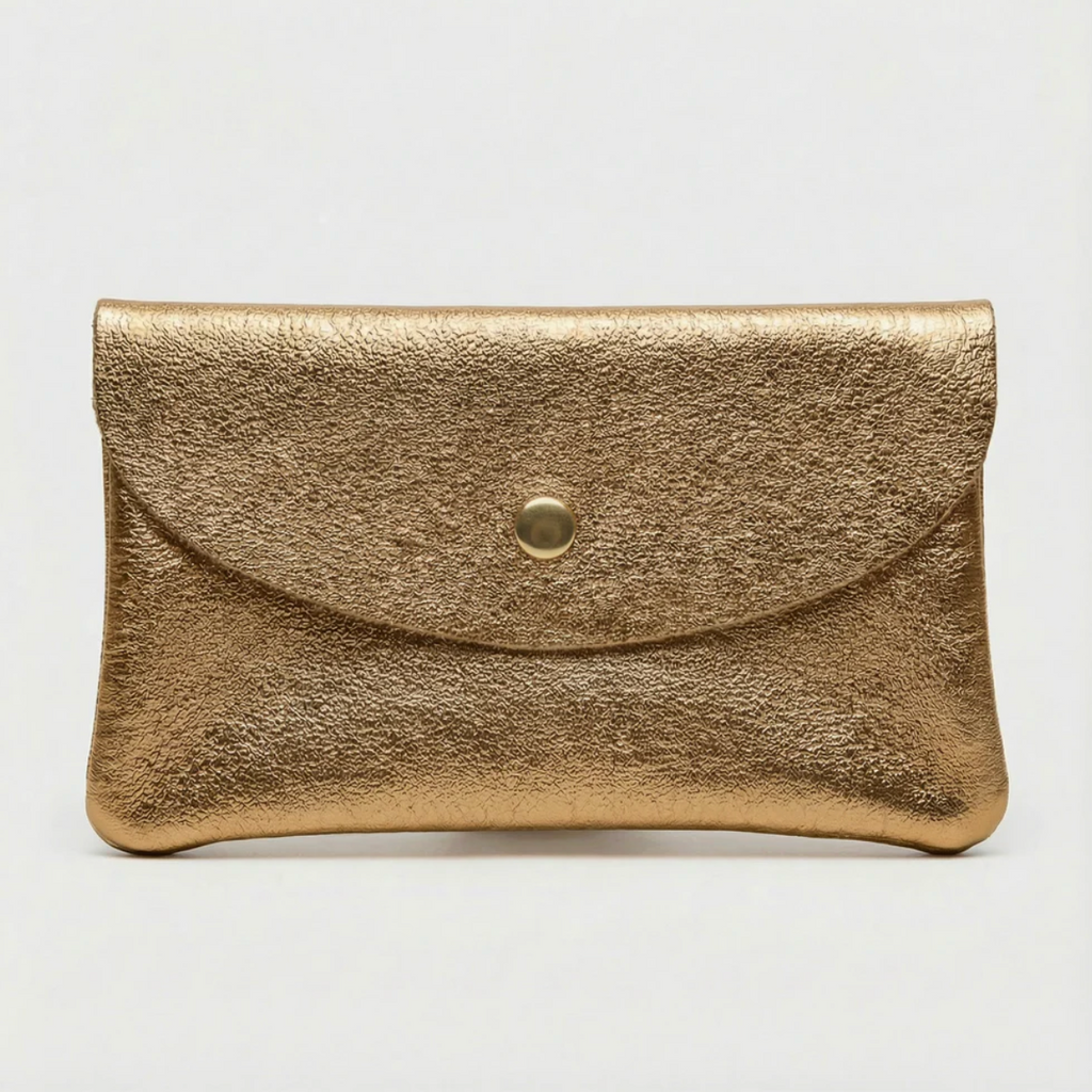 Metallic Leather Wallet