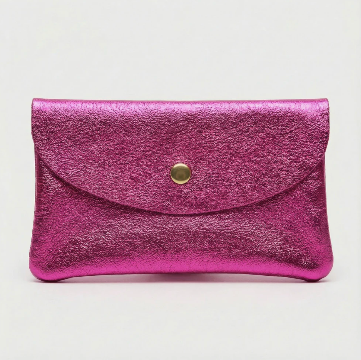 Metallic Leather Wallet