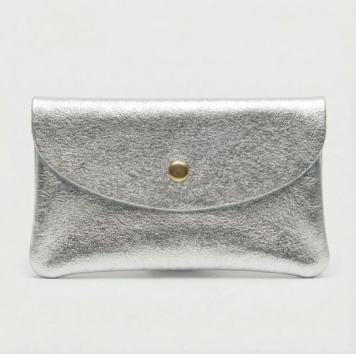 Metallic Leather Wallet