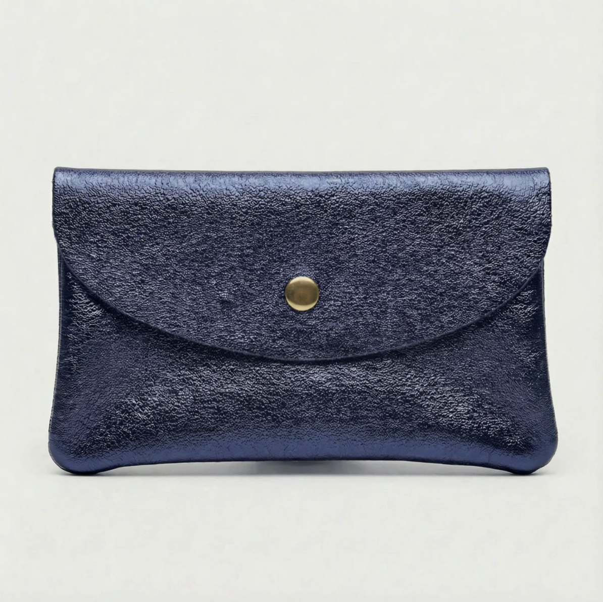 Metallic Leather Wallet