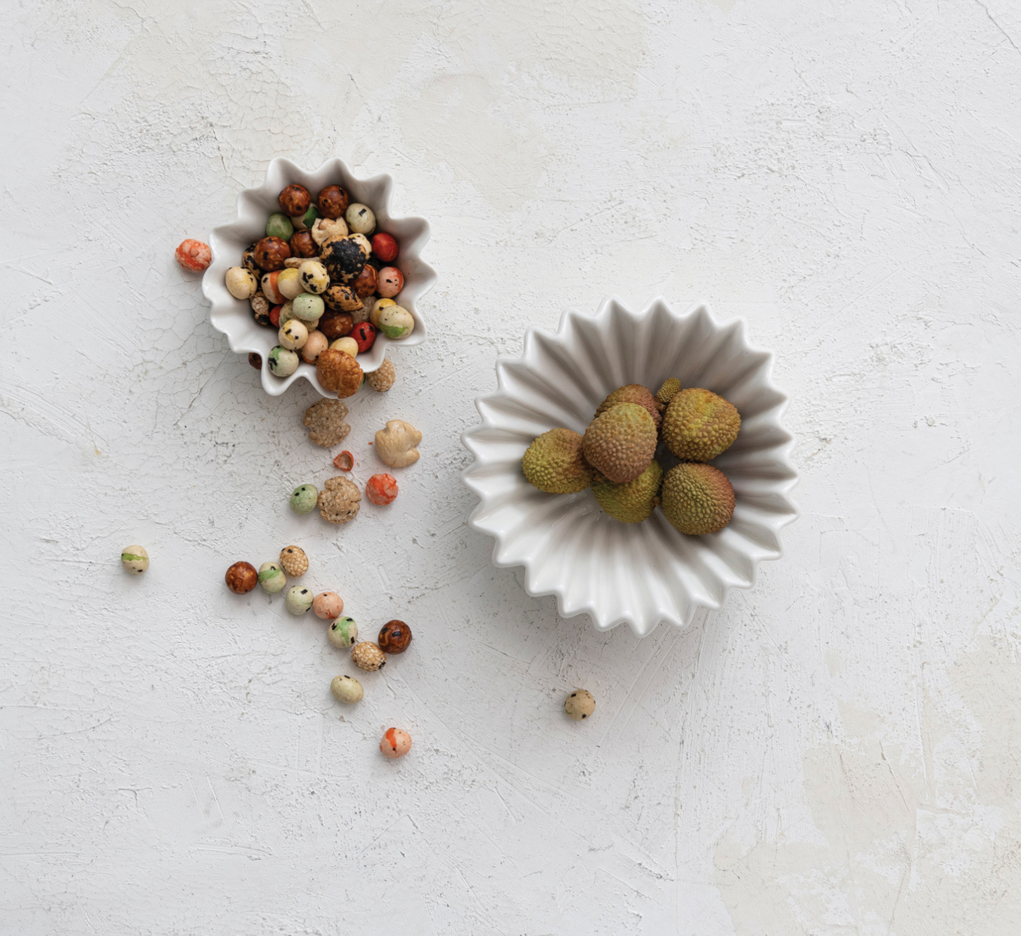 Stoneware Fluted Bowl