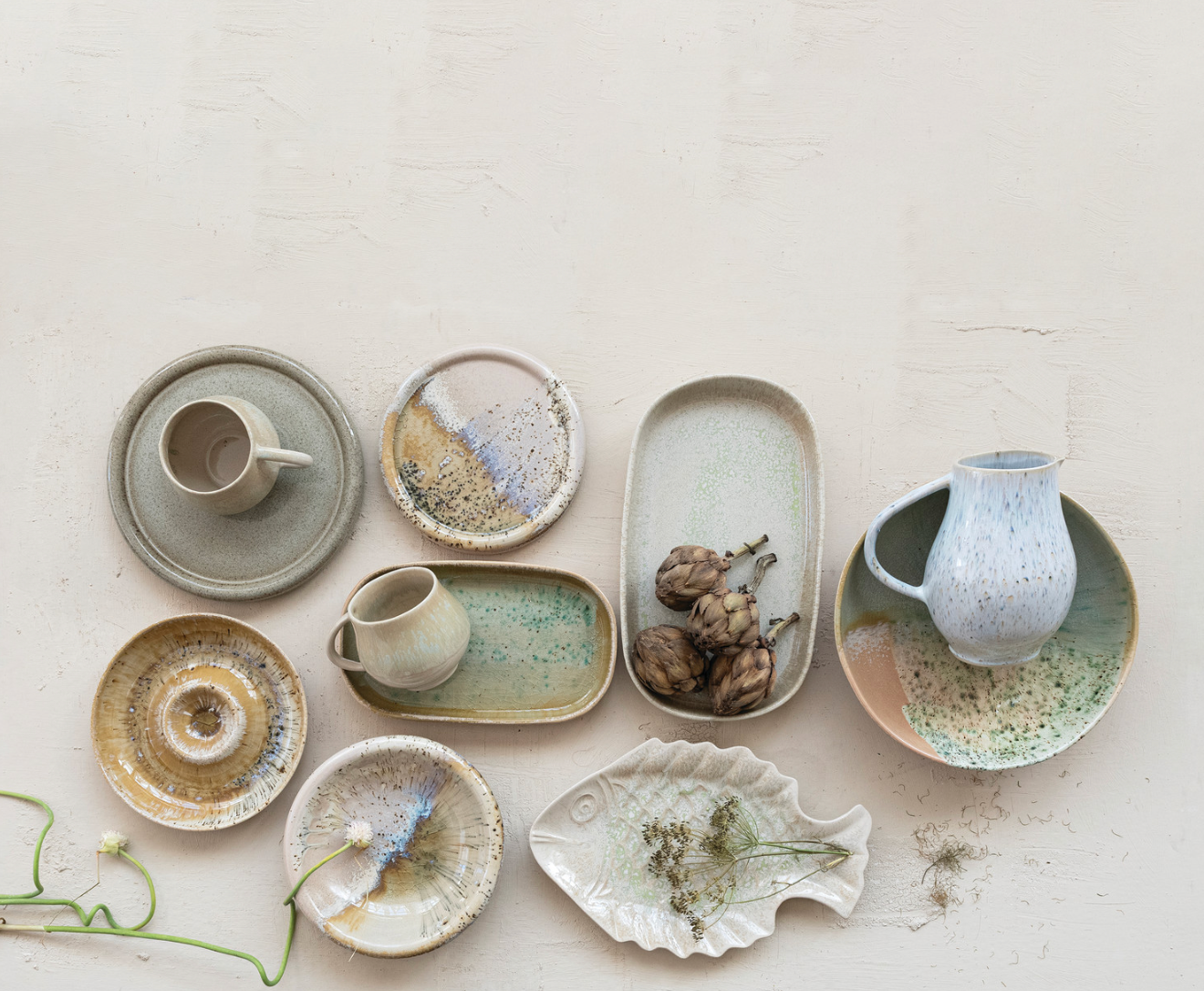 Stoneware Chip + Dip