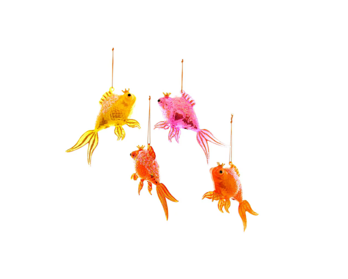 Fanciful Goldfish Ornament
