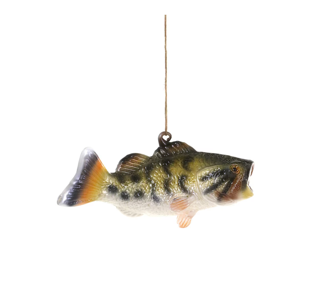 Large Mouth Bass Ornament