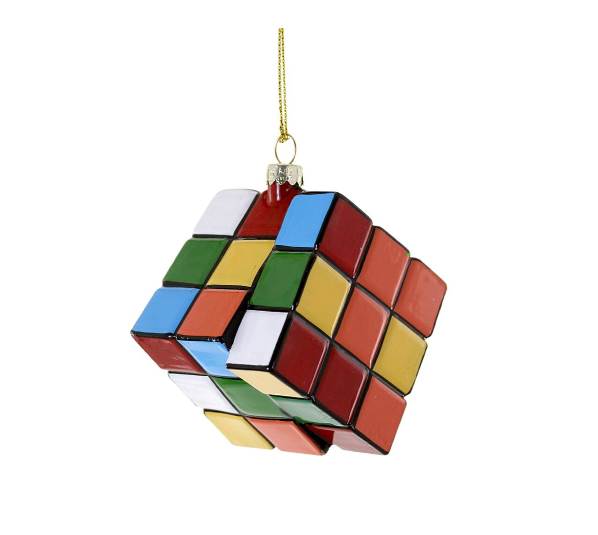 Puzzle Cube Ornament