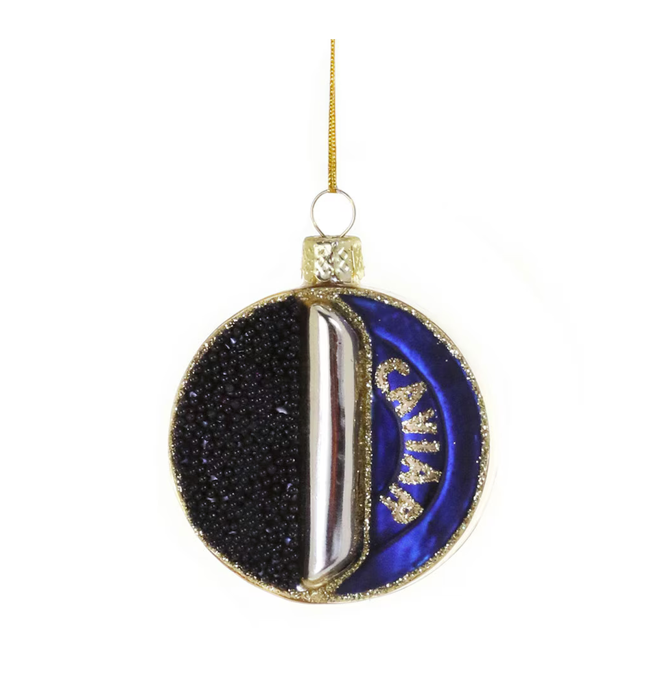 Caviar Tin Ornament